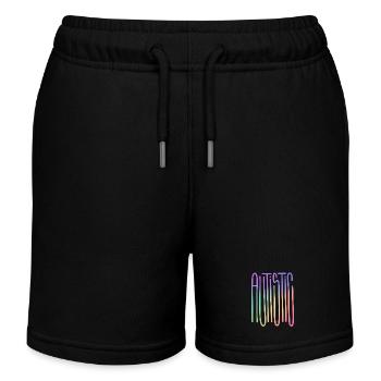 Flux du spectre autistique - Short de jogging enfant bio Stanley/Stella - noir - Devant