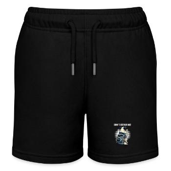 Don't Bother Me Australian Shepherd Aussie Aussies - Kids Organic Sweat Shorts by Stanley/Stella - black - Front