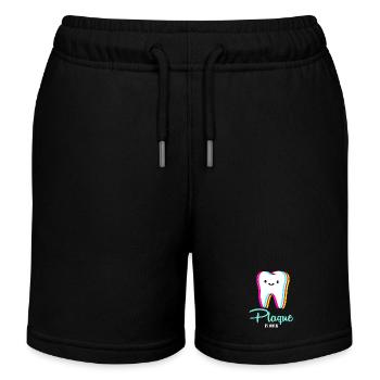 dentist - Kids Organic Sweat Shorts by Stanley/Stella - black - Front