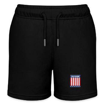 Stand up and fight - Kids Organic Sweat Shorts by Stanley/Stella - black - Front