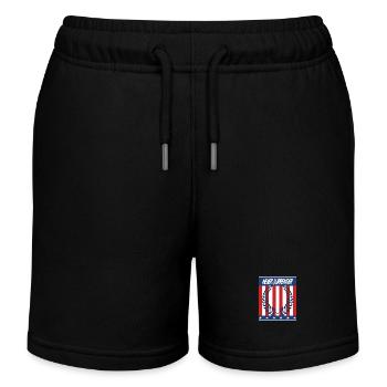 Never Surrender - Niemals aufgeben - Kinder Organic Joggingshorts Mini Bolter von Stanley/Stella - Schwarz - Vorne