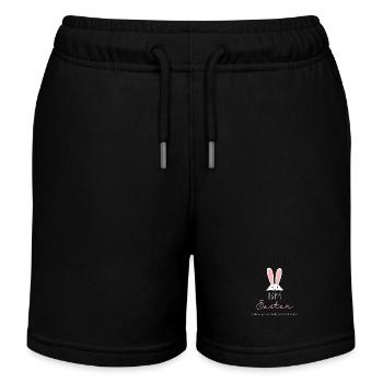 Ostern - Kinder Organic Joggingshorts Mini Bolter von Stanley/Stella - Schwarz - Vorne