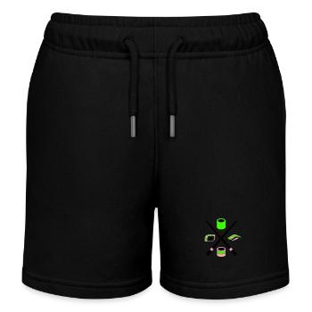 sushi - Short de jogging enfant bio Stanley/Stella - noir - Devant