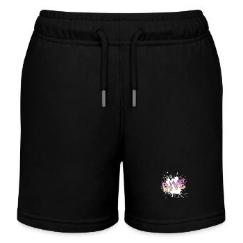 tauchen diving - Kinder Organic Joggingshorts Mini Bolter von Stanley/Stella - Schwarz - Vorne
