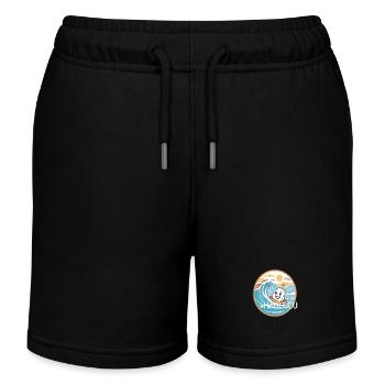 Honolulu Hawaii USA Geschenk Geschenkidee - Kinder Organic Joggingshorts Mini Bolter von Stanley/Stella - Schwarz - Vorne