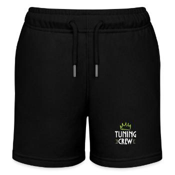 Tuning Crew - Kinder Organic Joggingshorts Mini Bolter von Stanley/Stella - Schwarz - Vorne