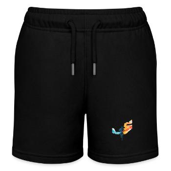 Cadeau parfait pour les athlètes d’endurance - Short de jogging enfant bio Stanley/Stella - noir - Devant