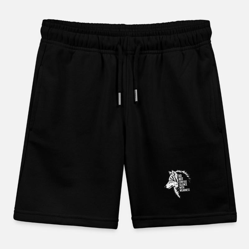 Wolf Silence Force Short de jogging enfant bio Stanley/Stella