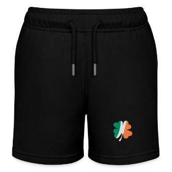 Irlande - Short de jogging enfant bio Stanley/Stella - noir - Devant