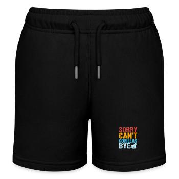 Gorilla - Kids Organic Sweat Shorts by Stanley/Stella - black - Front