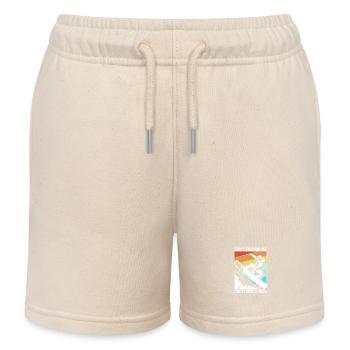 Snowboard Snowboarding Snowboard Holidays Snowboarders - Kids Organic Sweat Shorts by Stanley/Stella - soft Ecru - Front