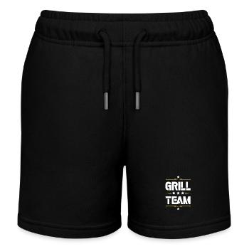 Équipe Grill - Short de jogging enfant bio Stanley/Stella - noir - Devant