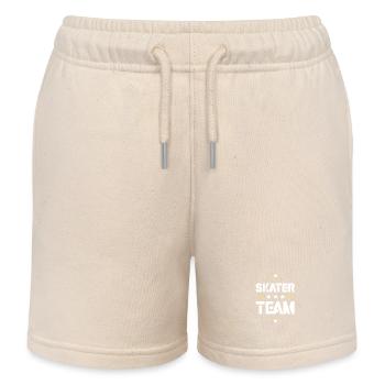 Skater Team - Kinder Organic Joggingshorts Mini Bolter von Stanley/Stella - Natur - Vorne