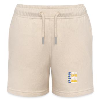 Classe de 2025 - Short de jogging enfant bio Stanley/Stella - écru doux - Devant