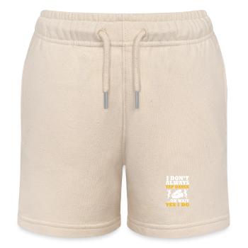 Tap dance - Kids Organic Sweat Shorts by Stanley/Stella - soft Ecru - Front
