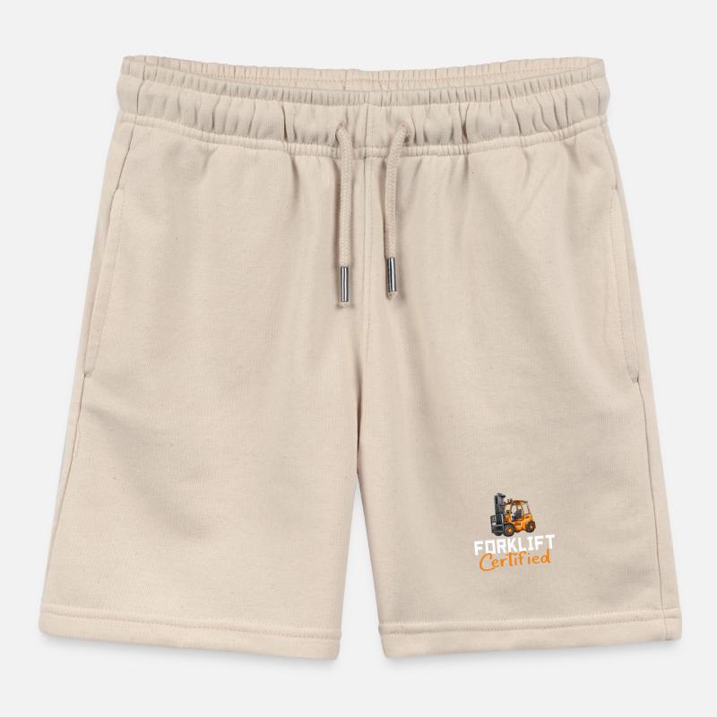 Forklift Certified Kids Organic Sweat Shorts by Stanley/Stella
