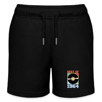 Best of 1964 - Kinder Organic Joggingshorts Mini Bolter von Stanley/Stella - Schwarz - Vorne