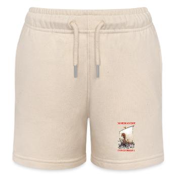 NORMANDIE CONQUERANT Kreation Louis RUNEMBERG © - Kinder Organic Joggingshorts Mini Bolter von Stanley/Stella - Natur - Vorne