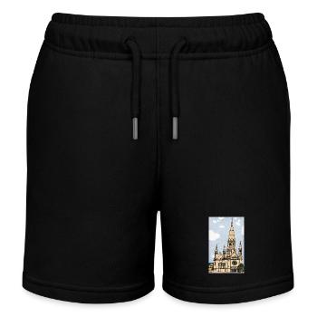 Église du Souvenir Kaiser Wilhelm Berlin - Short de jogging enfant bio Stanley/Stella - noir - Devant