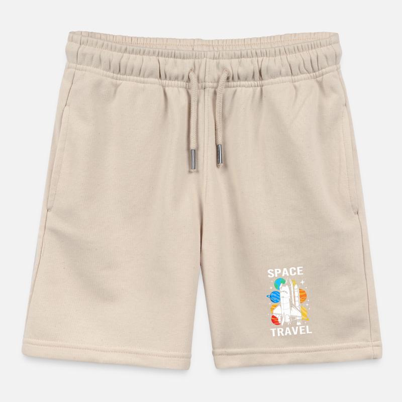Solar System Universe Kids Organic Sweat Shorts by Stanley/Stella