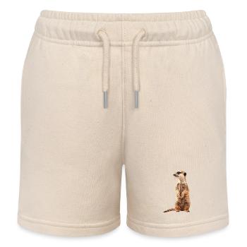 Suricate - Short de jogging enfant bio Stanley/Stella - écru doux - Devant