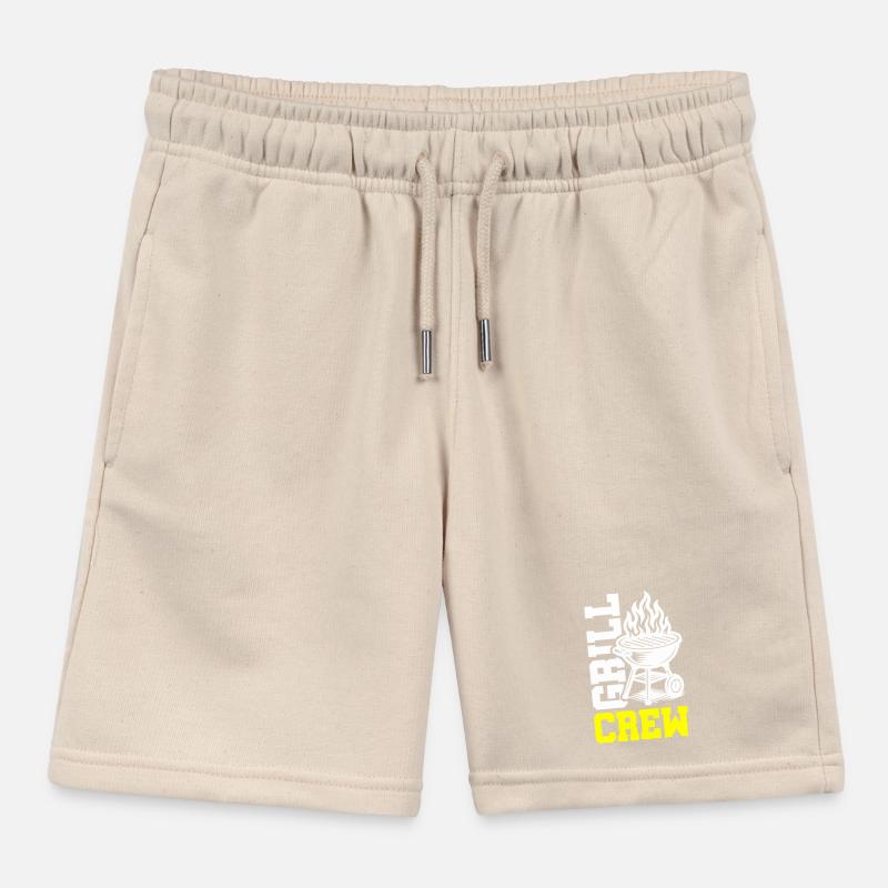 Grill Crew Kinder Organic Joggingshorts Mini Bolter von Stanley/Stella
