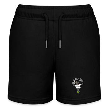 Berlin, Icke - Kinder Organic Joggingshorts Mini Bolter von Stanley/Stella - Schwarz - Vorne