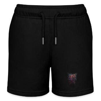 Sci-Fi Horror Design - Kinder Organic Joggingshorts Mini Bolter von Stanley/Stella - Schwarz - Vorne