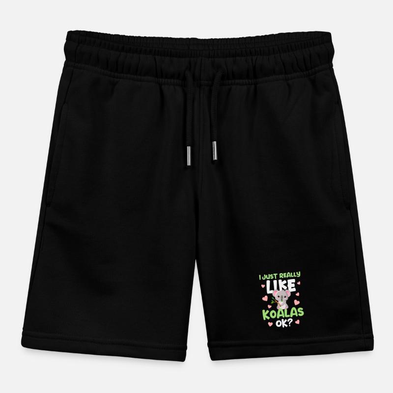 Koala Koala Bear Kids Organic Sweat Shorts by Stanley/Stella