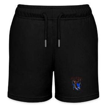 Dunk éclair : Basket électrique - Short de jogging enfant bio Stanley/Stella - noir - Devant