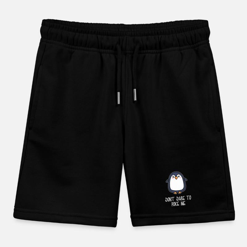 Antarktis Tier süß Pinguin Seevogel Statement Kinder Organic Joggingshorts Mini Bolter von Stanley/Stella