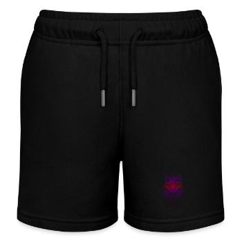 Hypno Chat - Short de jogging enfant bio Stanley/Stella - noir - Devant