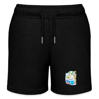 Palma de Majorque - Short de jogging enfant bio Stanley/Stella - noir - Devant