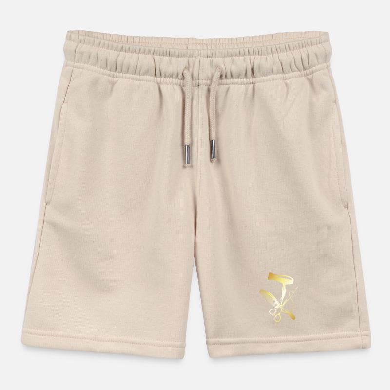 coiffeur, coiffeuse, salon de coiffure Short de jogging enfant bio Stanley/Stella