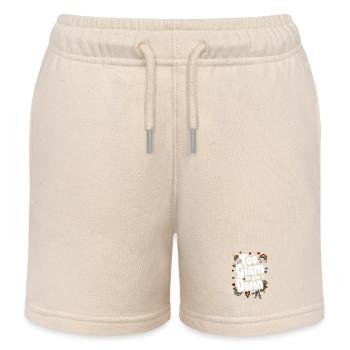 ZU GLAMOURÖS, UM SICH EINEN DRECK DARUM ZU SCHEREN - Kinder Organic Joggingshorts Mini Bolter von Stanley/Stella - Natur - Vorne