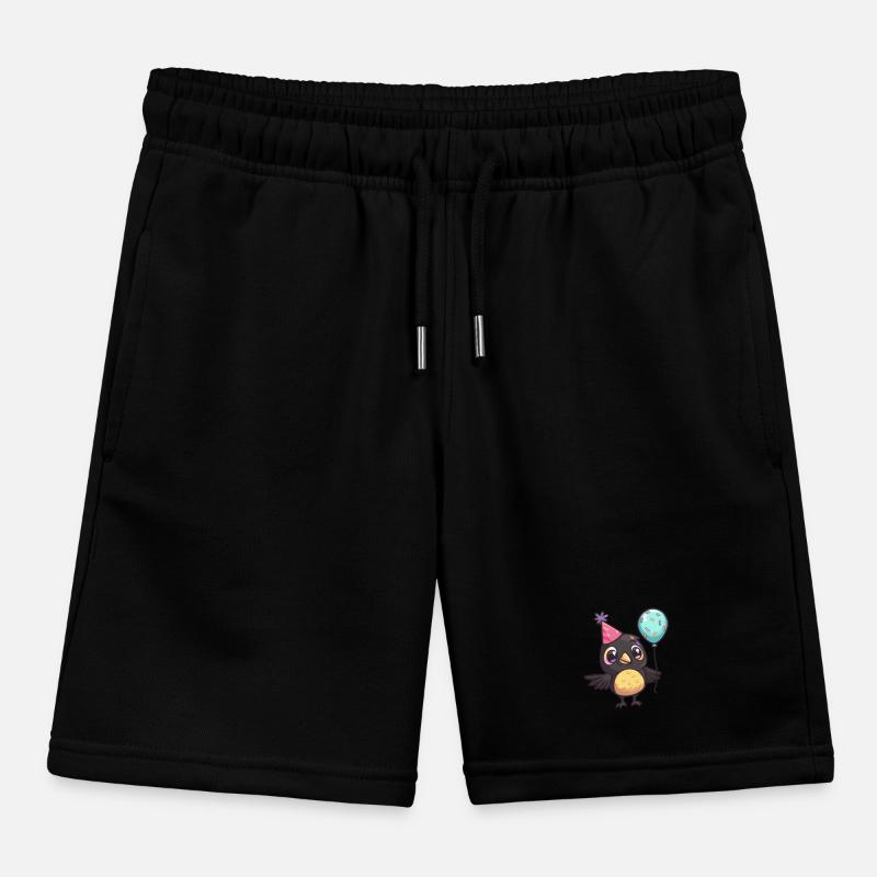 Corbeau Corbeau Anniversaire Bébé Short de jogging enfant bio Stanley/Stella