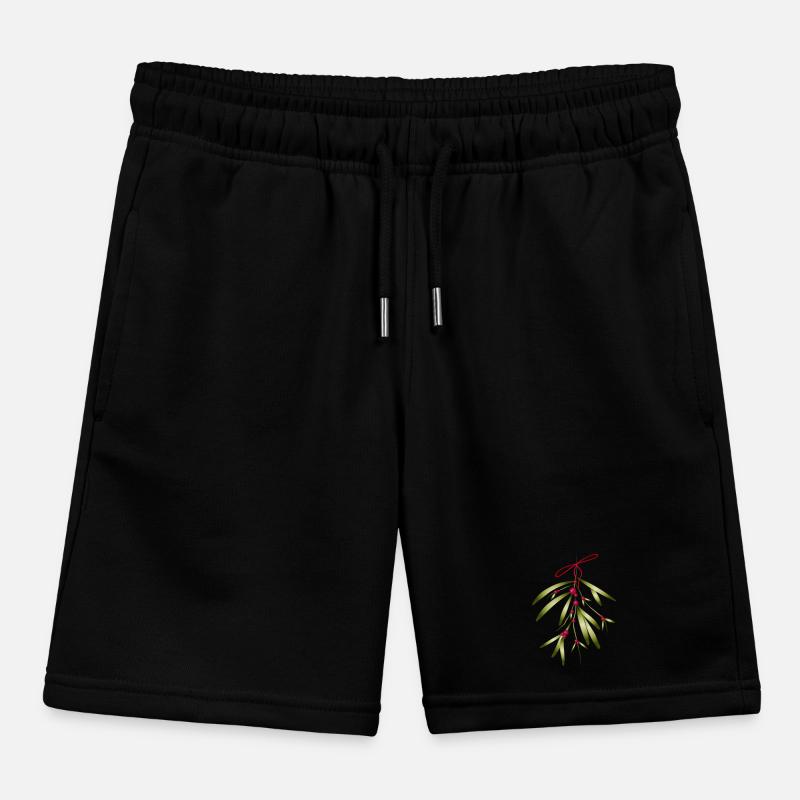 Gui aux baies rouges et arc Short de jogging enfant bio Stanley/Stella
