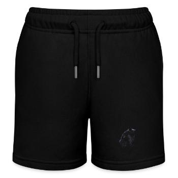 Panthère - Short de jogging enfant bio Stanley/Stella - noir - Devant