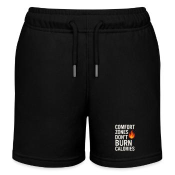 Komfortzonen verbrennen keine Kalorien - Kinder Organic Joggingshorts Mini Bolter von Stanley/Stella - Schwarz - Vorne