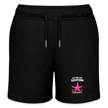 Seestern Meerestier Kostüm unter Wasser Karneval - Kinder Organic Joggingshorts Mini Bolter von Stanley/Stella - Schwarz - Vorne