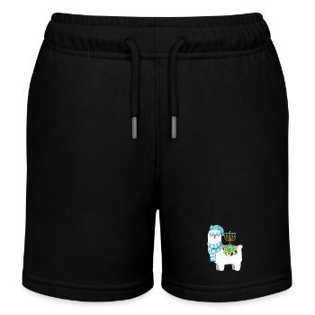 Chanukkah Hanukkah Hanukah - Kinder Organic Joggingshorts Mini Bolter von Stanley/Stella - Schwarz - Vorne
