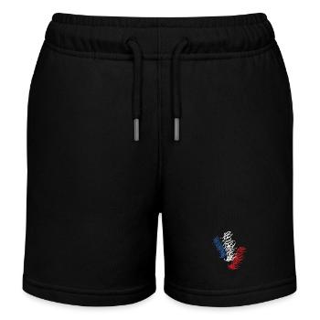 Strasbourg Street Art Day Graffiti T-Shirt - Short de jogging enfant bio Stanley/Stella - noir - Devant