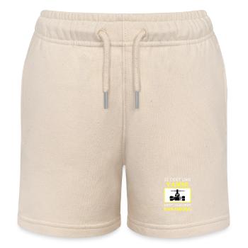 Ein Witz, der nicht lustig ist - Kinder Organic Joggingshorts Mini Bolter von Stanley/Stella - Natur - Vorne