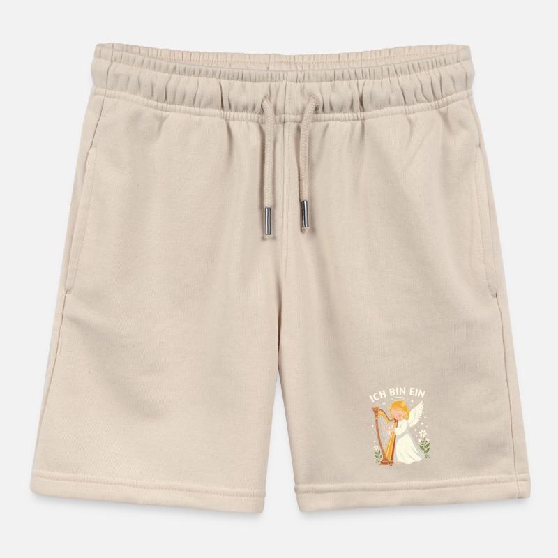Engel Kostüm Fasching Karneval Mädchen Engel Harfe Kinder Organic Joggingshorts Mini Bolter von Stanley/Stella