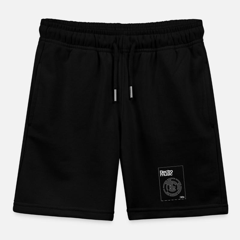 Electro Maze Techno Tee des années 90 Short de jogging enfant bio Stanley/Stella