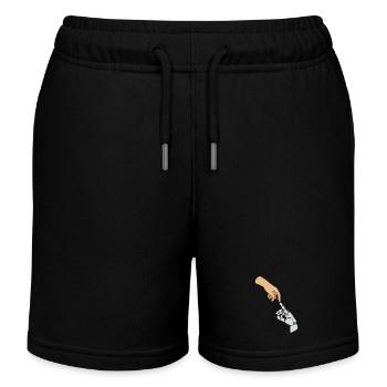 Intelligence artificielle GPT - Short de jogging enfant bio Stanley/Stella - noir - Devant