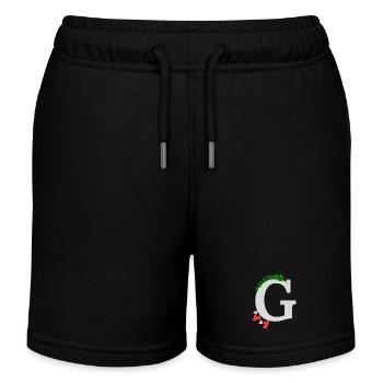 G - Kinder Organic Joggingshorts Mini Bolter von Stanley/Stella - Schwarz - Vorne