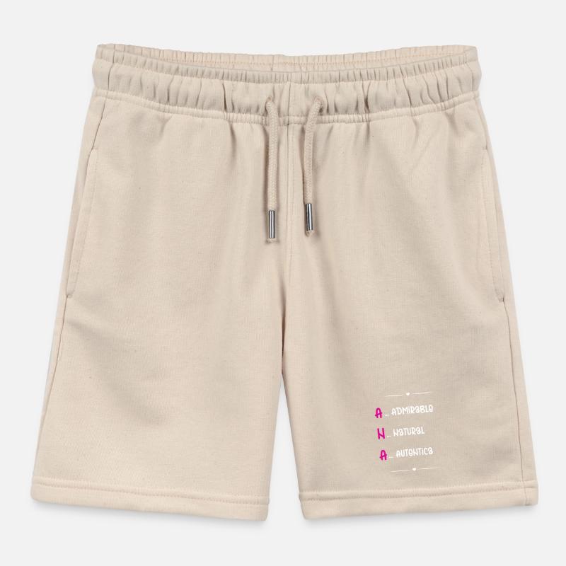 Personalized Gift Ana Kids Organic Sweat Shorts by Stanley/Stella