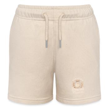 Certified Sourdough Whisperer - Kids Organic Sweat Shorts by Stanley/Stella - soft Ecru - Front