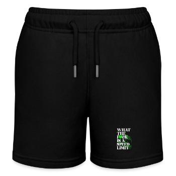 Auto - Kinder Organic Joggingshorts Mini Bolter von Stanley/Stella - Schwarz - Vorne